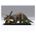 3D Puzzle Jurský svět - Triceratops, 44 dílků