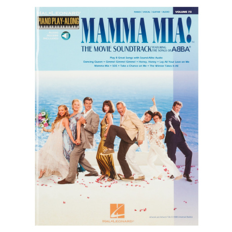 MS Piano Play-Along Volume 73: Mamma Mia! The Movie Soundtrack