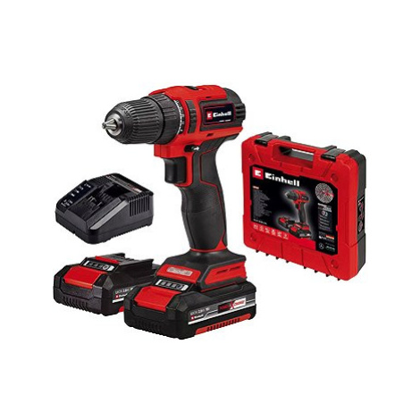 EINHELL Kompaktní vrtačka AKU TE-CD 18/40 Li Brushless set, 4513995 (2x2 Ah)