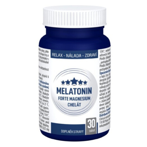 Clinical Melatonin Forte Magnesium chelát tbl.30