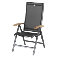 Tmavě šedá kovová zahradní židle Salvatore – Hartman