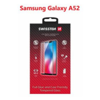 Tvrzené sklo Swissten Ultra Durable 3D Full Glue Glass pro Samsung Galaxy A52/A52 5G/A52s 5G, če