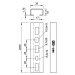 Nosná C-lišta 35x18mm délka 2m 1268 SL 2M FS /1104454/