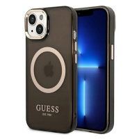 Pouzdro Case Guess 4G Logo Magsafe Kryt Pro Iphone 14 Plus 15 Plus Black