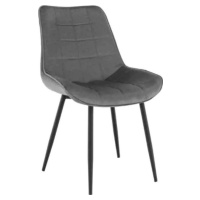 Tempo Kondela Židle SARIN, šedá / černá + kupón KONDELA10 na okamžitou slevu 3% (kupón uplatníte