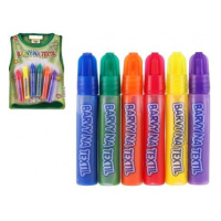 SMT Creatoys Barvy na textil svítící ve tmě 6 ks na kartě 14 x 20 cm