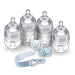 Lovi sada výbavičky Baby Shower Boy Blue 250 ml 2x + 150 ml 2x