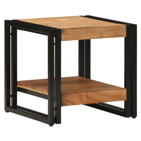 vidaXL Konferenční stolek Hnědá 40 x 40 x 38 cm Masivní akátové dřevo