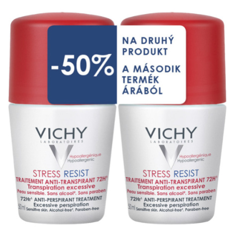 Vichy Antiperspirant Stress Resist 72h Duo 2x50 ml