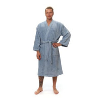 Interkontakt Pánský župan kimono Fog Blue XL