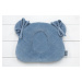Sleepee Fixační sametový polštář ROYAL BABY pro miminko modrý