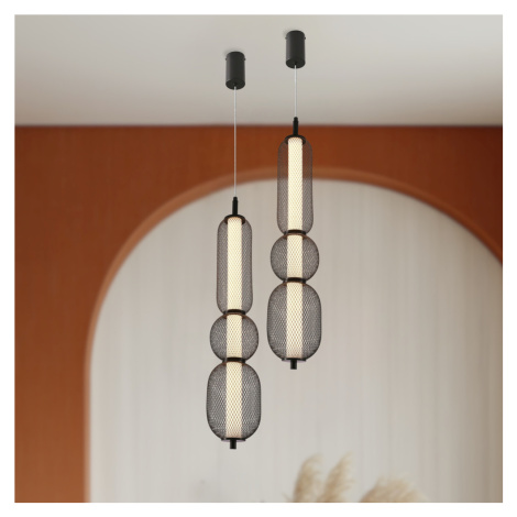 Drátěná závěsná lampa PUMA s prodlouženým stínidlem 14 x 71 cm – designové osvětlení obývacího p CANDELLUX