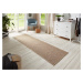 BT Carpet - Hanse Home koberce Běhoun Nature 104264 Grey/Gold – na ven i na doma - 80x350 cm