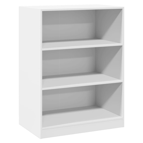 vidaXL Šatní skříň bílá 77 x 48 x 102 cm kompozitní dřevo