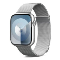 Epico Milanese+ pro Apple Watch 38/40/41mm - stříbrný