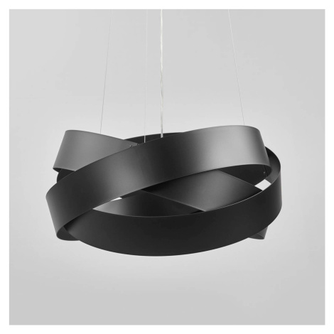 Marchetti Závěsné světlo Pura v černé barvě, 60 cm, 8x G9