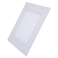 SOLIGHT WD111 LED mini panel, podhledový, 18W, 1530lm, 3000K, tenký, čtvercový, bílý