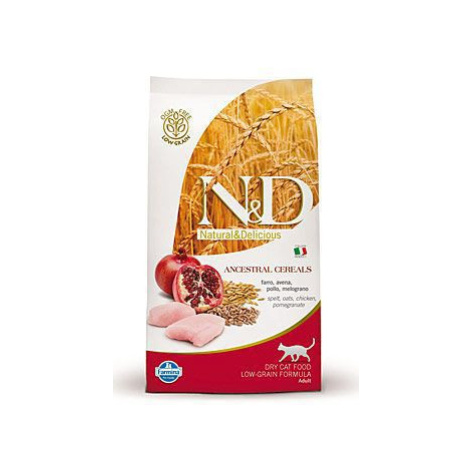 N&D LG CAT Adult Chicken & Pomegranate 300g