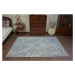 Dywany Lusczow Kusový koberec DROP JASMINE 454 mlha / světle modrý