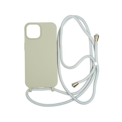 Mobile Origin Lanyard Case Light Grey iPhone 15