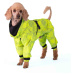 Ochranná pláštěnka pro psy Paikka - žlutý tenis Velikost: 65