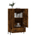 vidaXL Skříň highboard kouřový dub 69,5 x 31 x 115 cm kompozitní dřevo