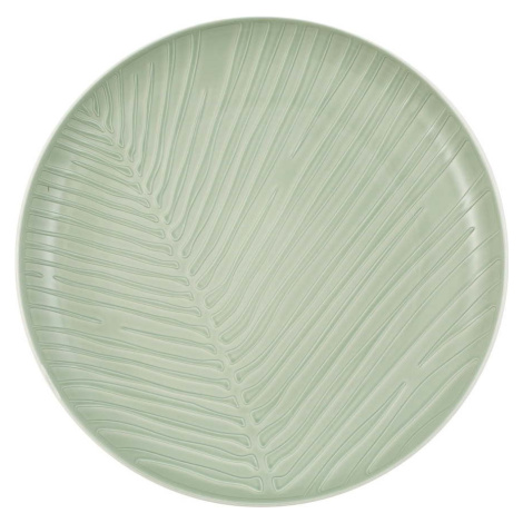 Zeleno-bílý porcelánový dezertní talíř Villeroy & Boch It’s my match, ø 24 cm