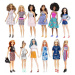 MATTEL Barbie Fashion modelka 5 druhů