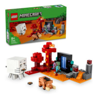 LEGO® Minecraft® 21255 Přepadení v portálu do Netheru