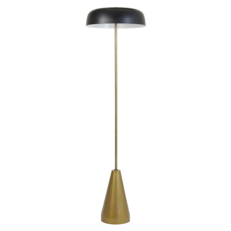 Stojací lampa v černo-bronzové barvě (výška 150 cm) Lando – Light & Living