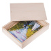 FK Dřevěná krabička na fotografie 15x21 - 25x19x5 cm, Přírodní