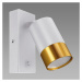 Svitidlo PUZON WLL GU10 WHITE/GOLD 04132 LS1