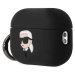 Karl Lagerfeld 3D Logo NFT Karl Head Silikonové pouzdro Airpods Pro 2 černé