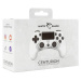 White Shark Bezdrátový Gamepad Centurion pro PS3/PS4 bílý