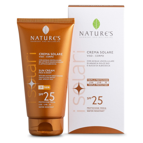 Nature´s i Solari Opalovací krém na obličej a tělo SPF25 150 ml