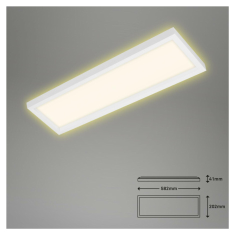 BRILONER Svítidlo LED panel, 58,2 cm, 3000 lm, 22 W, bílé BRI 7365-016