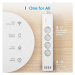 Meross Smart Wi-Fi Power Strip 4x AC+4x USB HomeKit