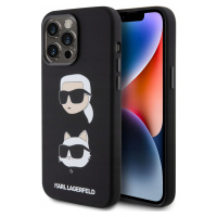 Karl Lagerfeld silikonový kryt pro iPhone 15 Pro Max, case kryt