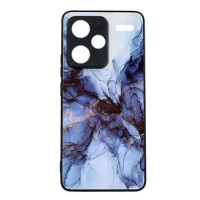 TopQ Kryt Marble Xiaomi Redmi Note 13 Pro+ 5G pevný Smoky Blue 121023