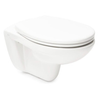 WC závěsné VitrA Normus včetně sedátka soft close zadní odpad 7855-003-6169