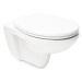 WC závěsné VitrA Normus včetně sedátka soft close zadní odpad 7855-003-6169