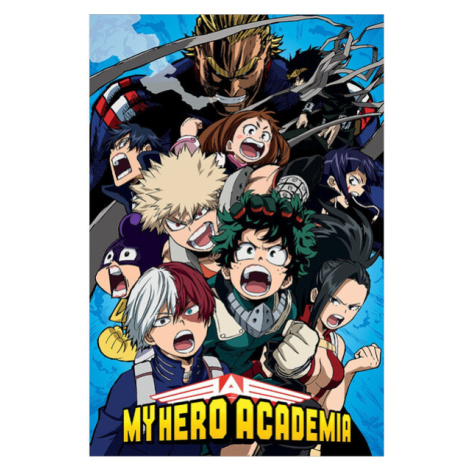 Plakát My Hero Academia - Cobalt Blast Group (240) Europosters