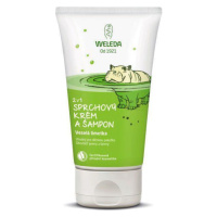 WELEDA 2 v 1 Sprchový krém a šampon, Veselá limetka (150 ml)