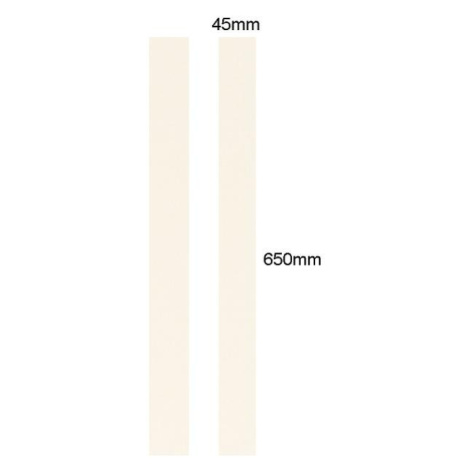 Hrana s lepidlem 1106 Bila 650x45x0,8mm 2ks KAINDL