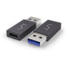 iWant USB-A / USB-C  redukce na klíče vesmírně šedá