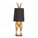 Dekoria Stojací lampa  Gold Rabbit výška 117cm, 40 x 40 x 117 cm