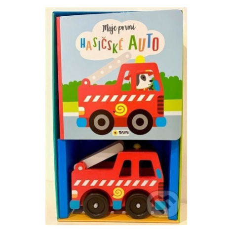 Moje první Hasičské auto - Dárkový box kniha s hračkou,Moje první Hasičské auto - Dárkový box kn SUN