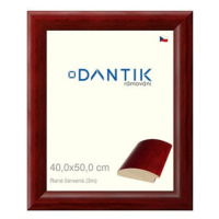 DANTIK rámeček 40 × 50, René červený plexi čiré