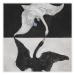 Obrazová reprodukce The Swan No.1 (Black & White) - Hilma af Klint, 40x40 cm