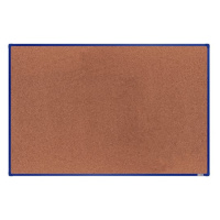 boardOK Korková tabule s hliníkovým rámem 180 × 120 cm, modrý rám